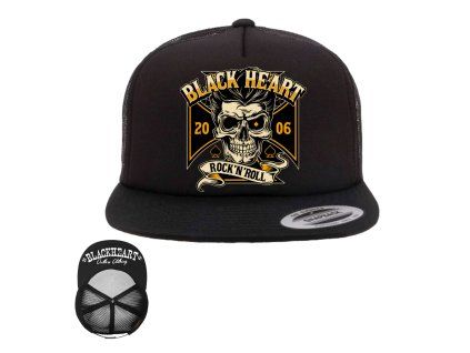 kšiltovkav BLACK HEART