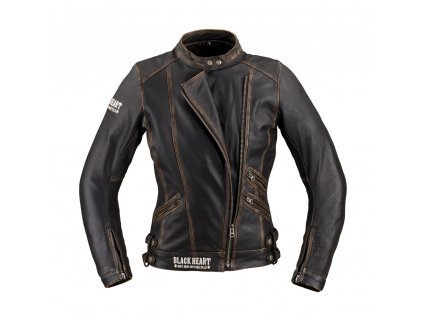 Dámská kožená moto bunda W TEC Black Heart Lizza 12