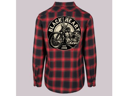 kOŠILE BLACK HEART CHOPPER KING