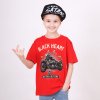 dětské motorkářské tričko black heart