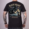 Triko motorkářské ava black heart 2