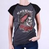 Triko BLACK HEART PIN UP