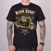 MOTORKÁŘSKÉ TRIČKO BLACK HEART HARLEY