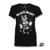 dámské triko black heart mini
