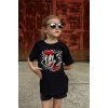 Dětské Triko BLACK HEART BAD CAT (Barva Černá, Velikost 10-11-R)