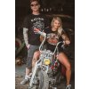 MOTORKÁŘSKÉ TRIKO BLACK HEART MOTORCYCLE