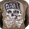 Pánská bunda W TEC Black Heart Hat Skull Jacket s aramidem 10 (6)