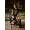motorkářské tričko black heart pin up
