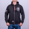 Pánská Mikina BLACK HEART BASTARD SKULL LOGO