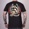 Triko black heart LADY LUCK  hot pin up