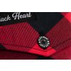 A Dámská košile BLACK HEART REDNECK (Barva Červená, Velikost L)