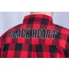 A FLANELOVÁ ZATEPLENÁ KOŠILE BLOOD HUNTER (Barva Červená, Velikost 3Xl)