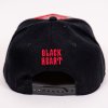 Kšiltovka BLACK HEART SNAPBACK BONES