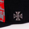 Kšiltovka BLACK HEART SNAPBACK BONES