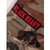 Pánské Kalhoty BLACK HEART REGENT CARGO CAMO (Barva zelený maskáč, Velikost L)