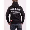 Pánská Mikina Zip BLACK HEART HOT ROD MOTORCYCLE (Barva Černá, Velikost 3Xl)