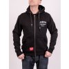 Pánská Mikina Zip BLACK HEART HOT ROD MOTORCYCLE (Barva Černá, Velikost 3Xl)
