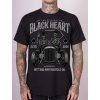 tričko black heart hot rod