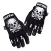 Moto rukavice W-TEC Web Skull