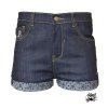 919 damske kratasy black heart mark blue