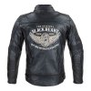 Pánská kožená bunda W-TEC Black Heart Wings Leather Jacket - černá