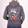 Mikina BLACK HEART LOVER