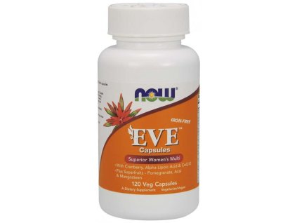 NOW Multi Vitamín pro ženy Eve, Women’s Superior, 120 rostlinných kapslí