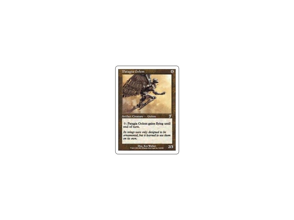 Patagia Golem (Foil NE, Stav Near Mint)