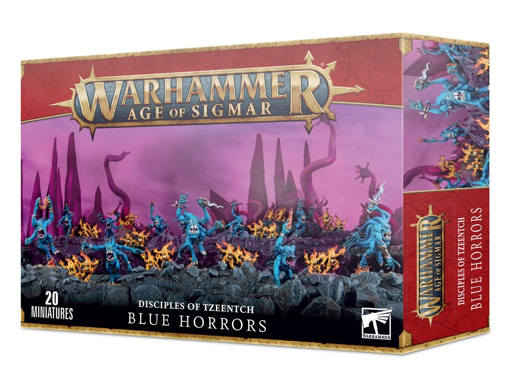 Age of Sigmar Daemons of Tzeentch Blue Horrors Updated 97 30
