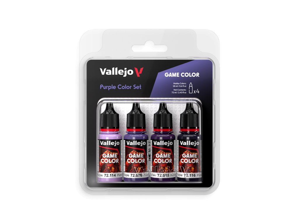 Vallejo — Game Color Purple Color Set