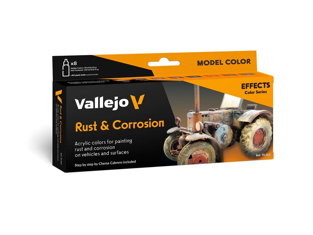 Vallejo — Game Color 8 Color set - Rust & Corrosion
