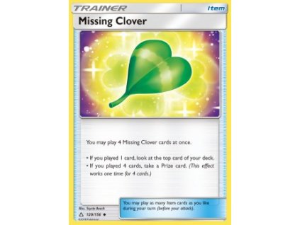 Missing Clover