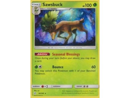 Sawsbuck - NON FOIL PRERELEASE CARD