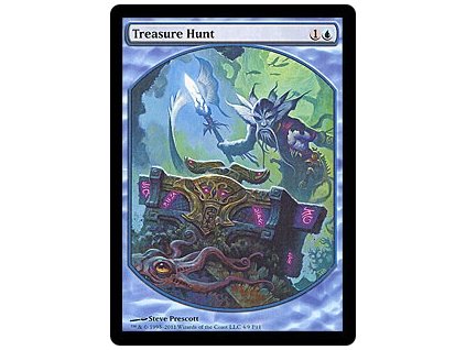 Treasure Hunt - TEXTLESS PROMO (Foil NE, Stav Near Mint)