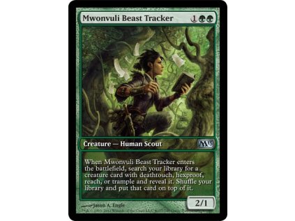 Mwonvuli Beast Tracker - GAMEDAY PROMO (Foil NE, Stav Near Mint)