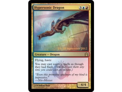 Hypersonic Dragon - PRERELEASE FOIL (Foil NE, Stav Near Mint)