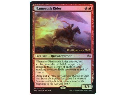 Flamerush Rider - PRERELEASE PROMO