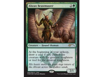 Abzan Beastmaster - FNM FOIL (Foil ANO, Stav Near Mint)