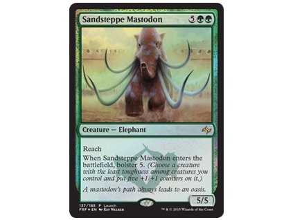 Sandsteppe Mastodon - RELEASE PROMO FOIL (Foil ANO, Stav Near Mint)