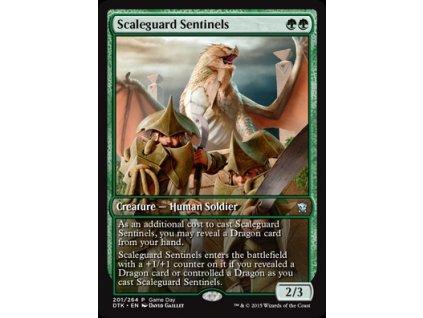 Scaleguard Sentinels - GAMEDAY PROMO (Foil NE, Stav Near Mint)