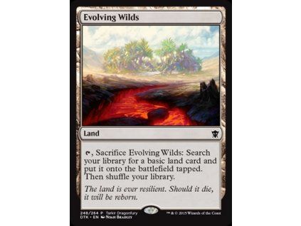 Evolving Wilds - DRAGONFURY PROMO