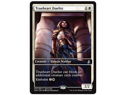 Trueheart Duelist - GAMEDAY PROMO (Foil NE, Stav Near Mint)