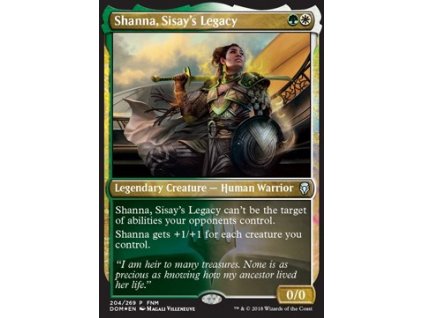 Shanna, Sisay's Legacy - FNM FOIL (Foil NE, Stav Near Mint)