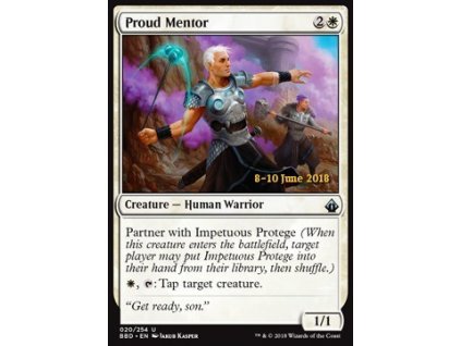Proud Mentor - PROMO FOIL (Foil NE, Stav Near Mint)