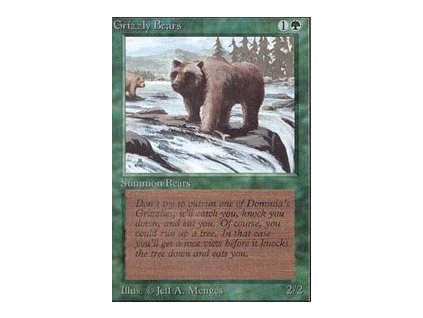 Grizzly Bears (Foil NE, Stav Near Mint)