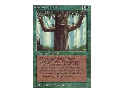 Ironroot Treefolk (Foil NE, Stav Near Mint)