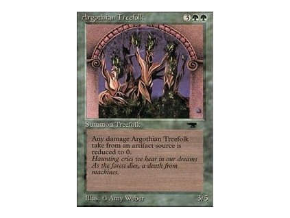 Argothian Treefolk - SP (Foil NE, Stav Light Played)