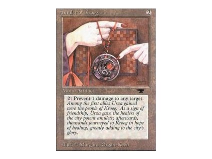 Amulet of Kroog (Foil NE, Stav Played)