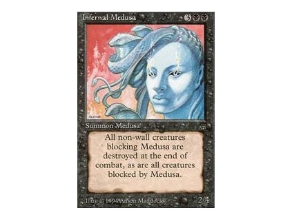 Infernal Medusa - SP (Foil NE, Stav Light Played)