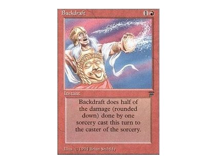 Backdraft (Foil NE, Stav Near Mint)